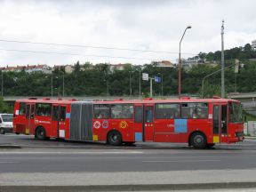 Prvá Karosa s reklamou Bratislava - Little Big City