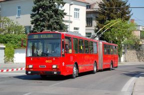 Trolejbusy #6621 a 6624 sa podrobia generálnej oprave