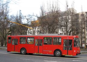 Trolejbus #6315 v premávke