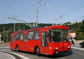 Nová trolejbusová trať Patrónka - Vojenská nemocnica bola úspešne odskúšaná