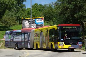 SOR #1824 a K2S #7124 s novou reklamou, ďalšie autobusy bez reklám