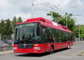 Do Bratislavy už prišlo 11 trolejbusov Škoda 30 TrDG