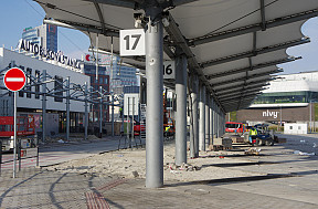 Bývalá náhradná autobusová stanica ustupuje budúcej výstavbe