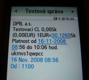 Zľava na SMS lístky v sieti O2 (7.5. – 31.12.2013)