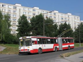 Zavedenie trolejbusovej dopravy na Internátnu ulicu (6.1.1995)