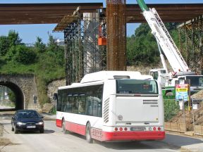 Presmerovanie dopravy a zmena polohy zastávky na Rudlovskej ceste od 30.3.2011
