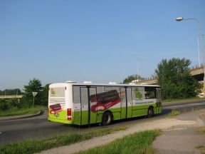 Karosa B 952 #ZV-367BI s reklamou Míša
