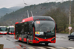 V Banskej Bystrici sa testuje trolejbus SOR TNS 12