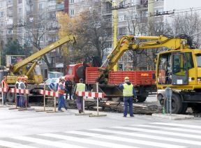 Výluka trolejbusov v okolí zastávky Magistrát mesta Košice (13.11. - 16.11.2010)