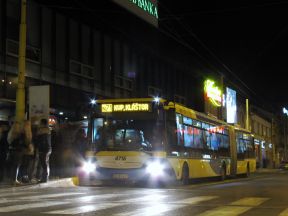 Premávka MHD počas Silvestrovskej noci (31.12.2015 – 1.1.2016)