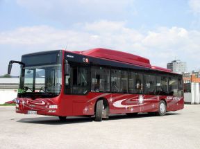Ďalší skúšobný autobus - MAN Lion´s City CNG
