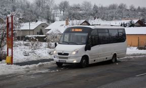 Premávka Mikulášskeho autobusu "Vločka" (7.12.2015 16:00 – 19:00)