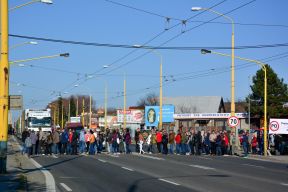 Mimoriadne: Protest na Vranovskej ulici