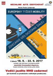 Európsky týždeň mobility 2017 (18. – 22.9.2017)