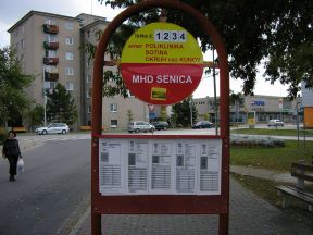 Dočasné neobsluhovanie zastávky Sotiná, zimný štadión (12.5.2012 12:00 – 17:30)