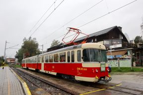 Premávka historickej električky EMU 89.0 počas osláv Sviatku práce (1.5.2019)