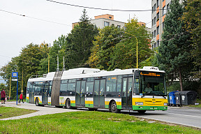 Nevypravené spoje na trolejbusových linkách (9.12.2022)