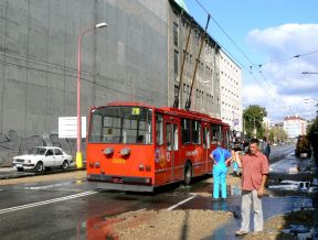 Mimoriadne: Výluka trolejbusov na linke 210