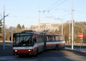 Trolejbusová trať Pražská - Hroboňova je skolaudovaná