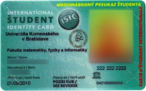 Nové stredoškolské ISIC karty bez možnosti využitia v doprave