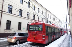 Mimoriadne: Prerušená premávka trolejbusov na Mickiewiczovej