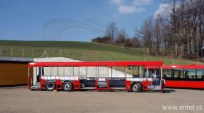 Sci-fi: Ulice bude brázdiť autobus SOM NB 23 Shnity vyrobený špeciálne pre Bratislavu