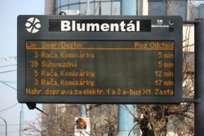 Mimoriadne: Výluka električiek pri Blumentáli