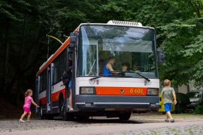 Premávka trolejbusu Škoda 21 Tr v sobotu 16. novembra