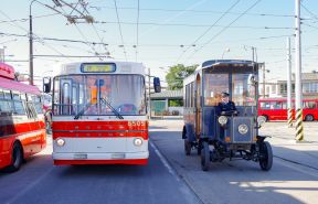 Dopravný podnik oslávil počas Dňa otvorených dverí výročie trolejbusovej dopravy