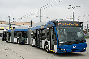 Dopravný podnik otestuje veľkokapacitný 24-metrový trolejbus