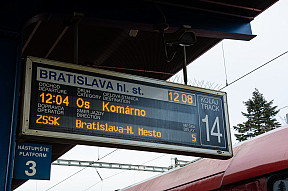 Krátkodobé skrátenie niektorých vlakov na linke S70 (1.3.2023 09:10 – 11:55)
