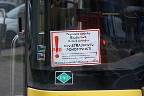V pondelok ráno budú vodiči bratislavskej MHD štrajkovať (12.4.2021 08:00 – 09:00)