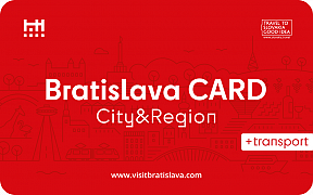 Free public transport and regional transport with Bratislava Card