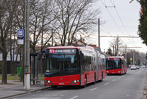 Trolejbusová trať Bulharská – Galvaniho