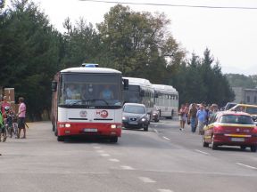 Autobusová doprava na medzinárodné letecké dni SIAF 2015 na Sliači (29.8.2015 00:00 – 08:57)