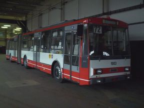Trolejbus Škoda 15 Tr #1003 po GO