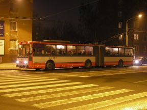 Trolejbus #1012 po prehliadke