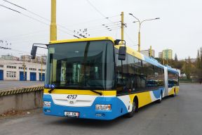 Nové kĺbové autobusy v Košiciach