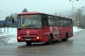 Premávka MHD počas polročných prázdnin (1.2.2013)