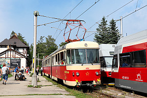 Premávka historickej tatranskej električky EMU 89.0 počas leta (18.6. – 4.9.2022)