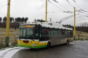 Vianočný trolejbus opäť v uliciach (5. – 31.12.2013)