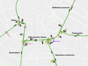 Ďalšie mapy trolejbusových dráh na za.iMHD.sk