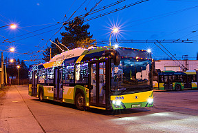 Vianočný trolejbus opäť presvieti ulice Žiliny (od 5.12.2023)